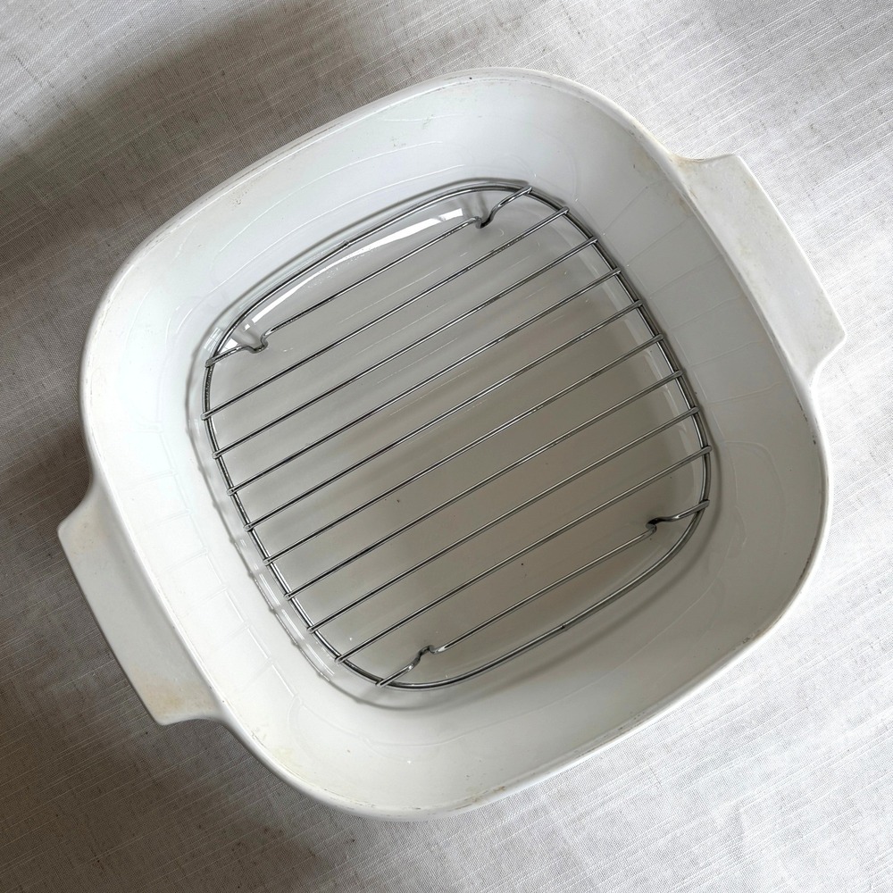 Vintage Corning Ware Spice of Life A-5-B 5Qt Casserole Roaster Original Lid Rack - Picture 5 of 5